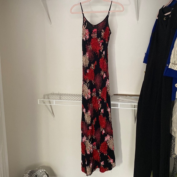 NWOT Designer Salabianca Beaded Form Fitting Dress - Picture 1 of 4